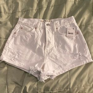 Free people jean shorts